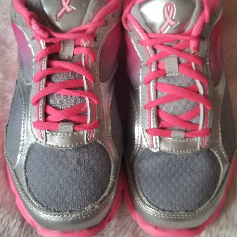 Breast Cancer Fila Sneaker